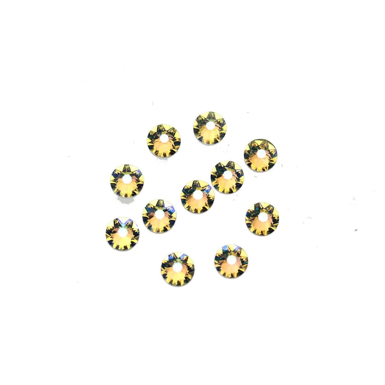 Swarovski® Crystals 2088 Xirius Rose Flat Back, Foiled, SS20 (4.6-4.8mm) Crystal Shimmer - 144pcs